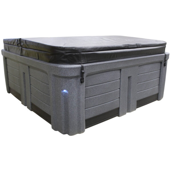 Origin 5-Person Lounger 30 Jet Plug and Play, 110V/220V Convertible Hot Tub, Real Stainless Heater, Ozone, Waterfall and Upgraded Lighting - Image 2