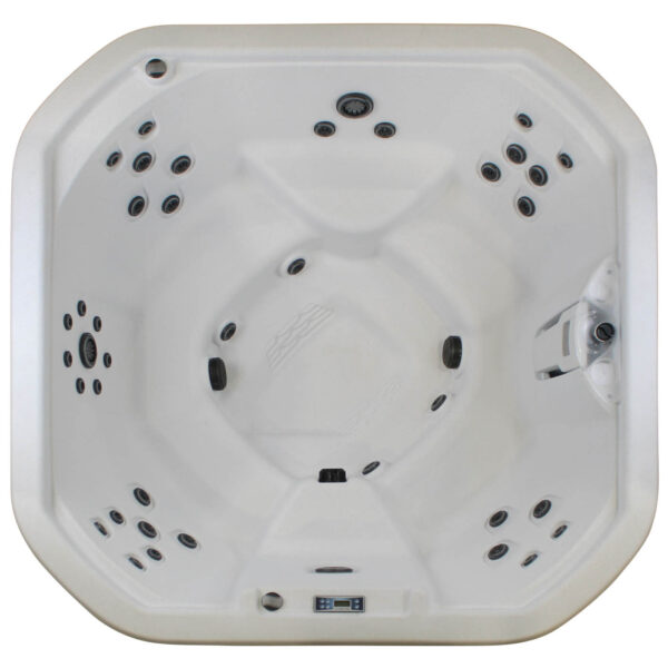 Prime 7-Person Open 99 Jet 220V Hot Tub, Real Stainless Heater, Ozone, Waterfall and Upgraded Lighting - Image 3