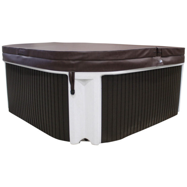 Ignite 7-Person White Open 65 Jet 220V Hot Tub, Real Stainless Heater, Ozone, Waterfall and Upgraded Lighting - Image 2
