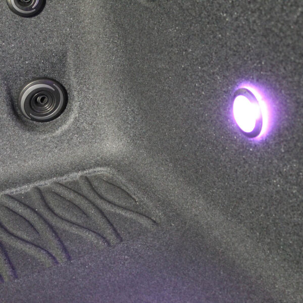 Origin 5-Person Lounger 30 Jet Plug and Play, 110V/220V Convertible Hot Tub, Real Stainless Heater, Ozone, Waterfall and Upgraded Lighting - Image 6