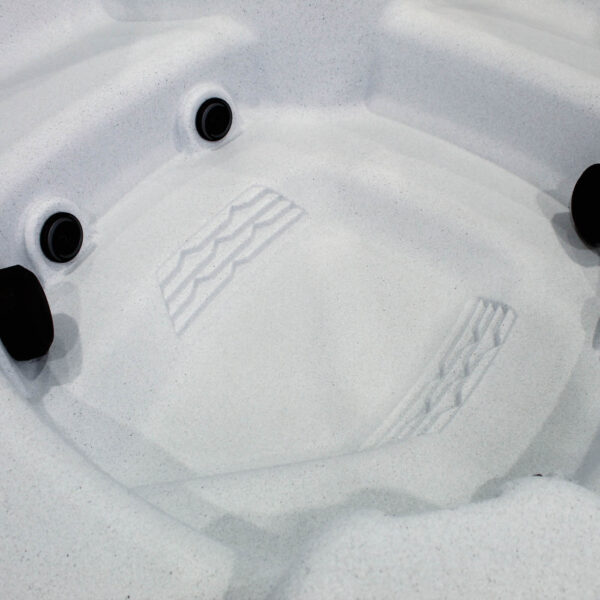 Ignite 7-Person White Open 65 Jet 220V Hot Tub, Real Stainless Heater, Ozone, Waterfall and Upgraded Lighting - Image 9